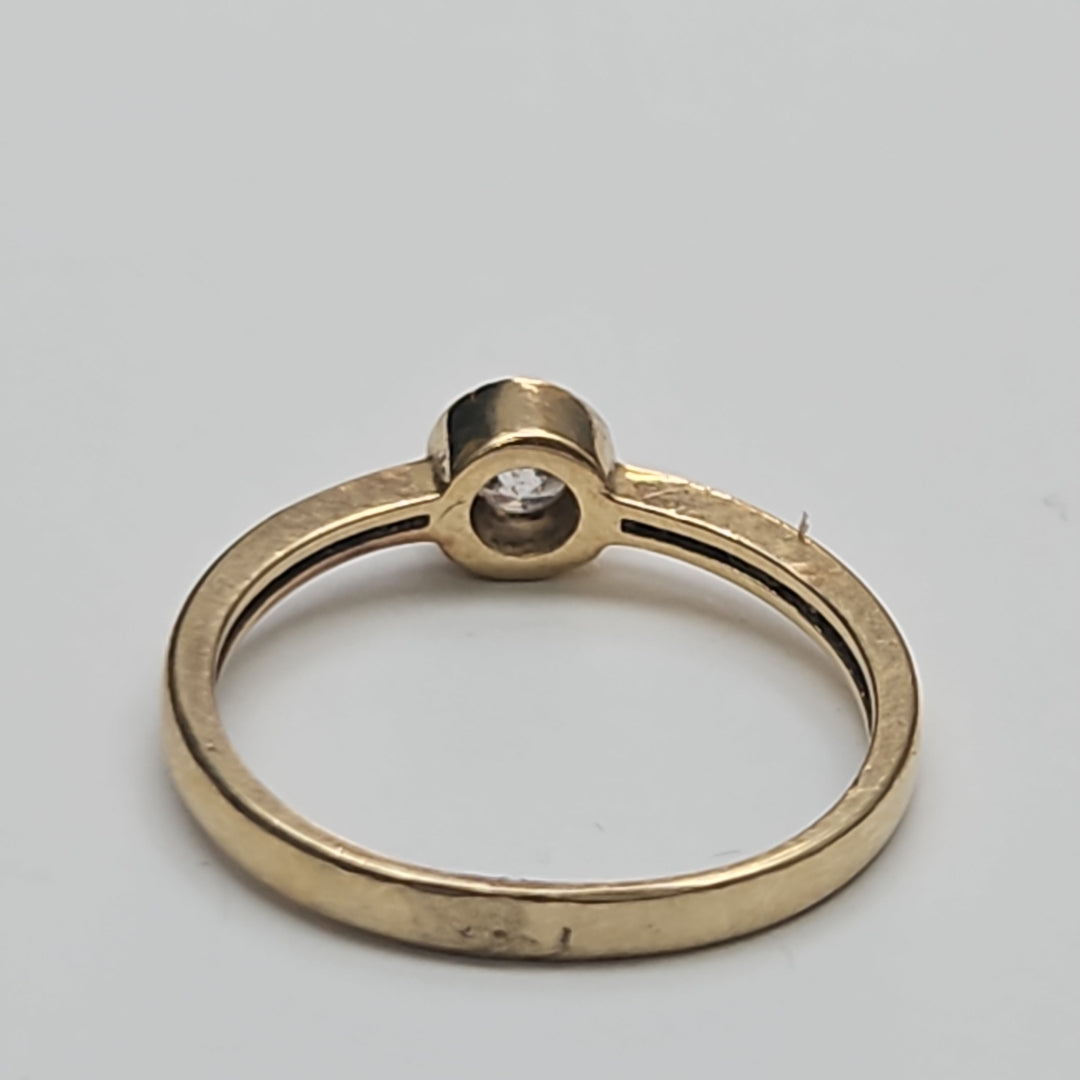 ANILLO ORO 10 K 1.4 GRMS (SEMINUEVO)