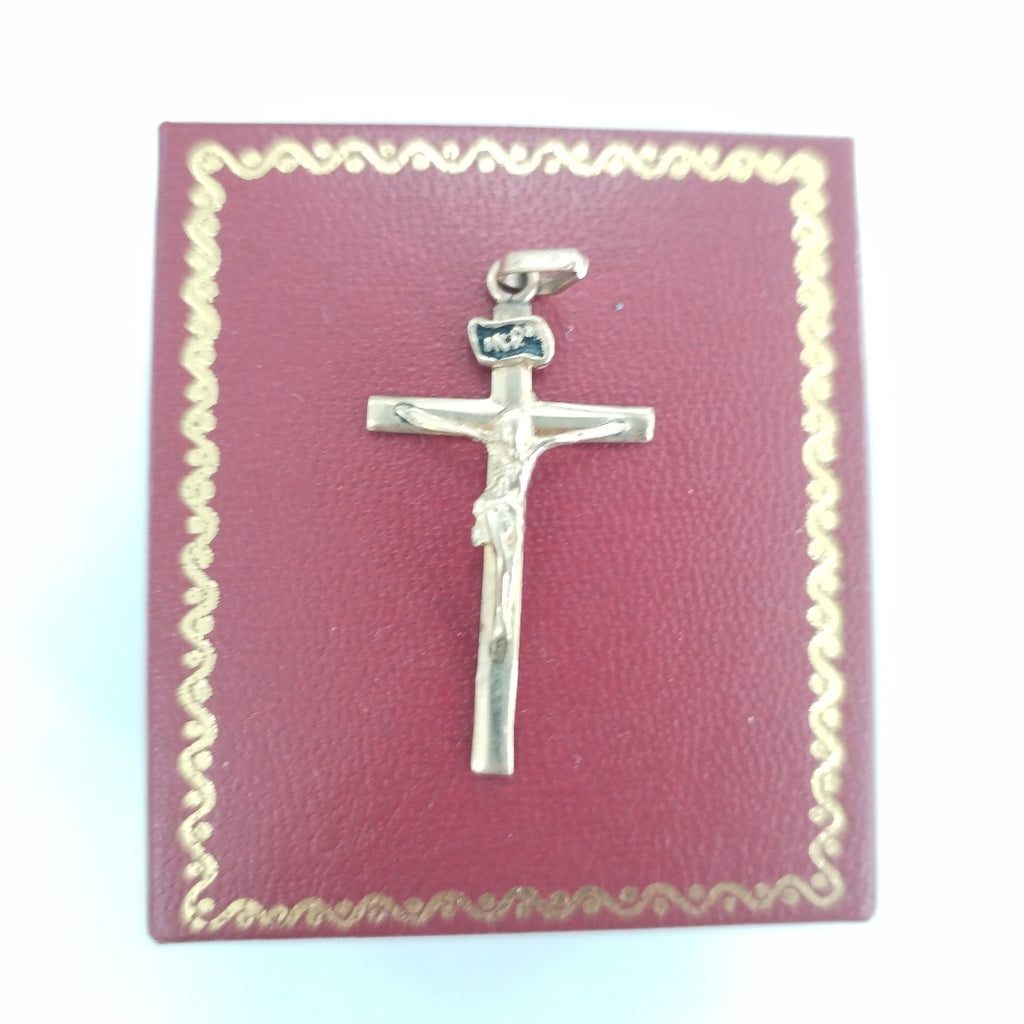 CRUCIFIJO ORO 8 K 1,10 GRMS (SEMINUEVO)