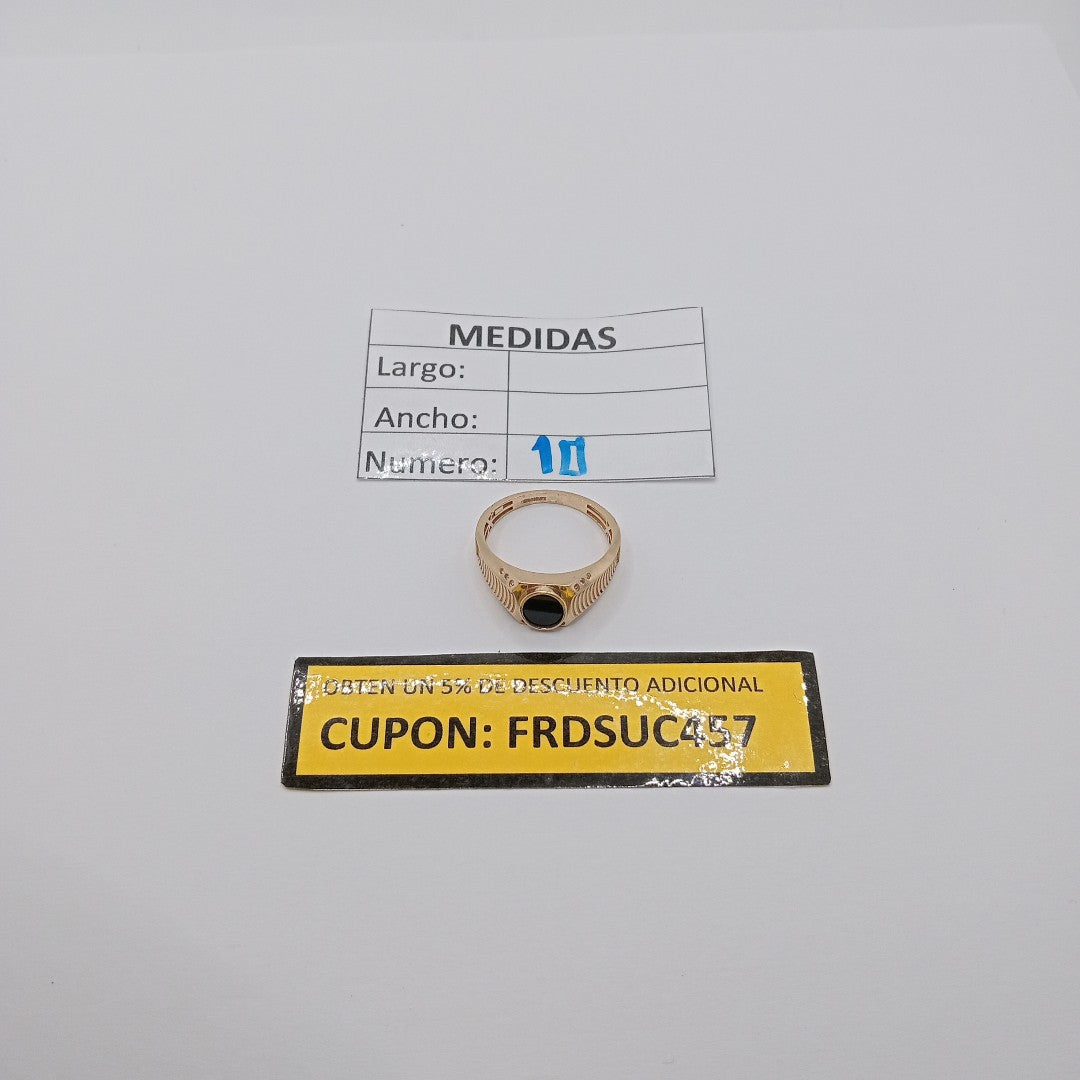 ANILLO ORO 10 K 3.8 GRMS (SEMINUEVO)