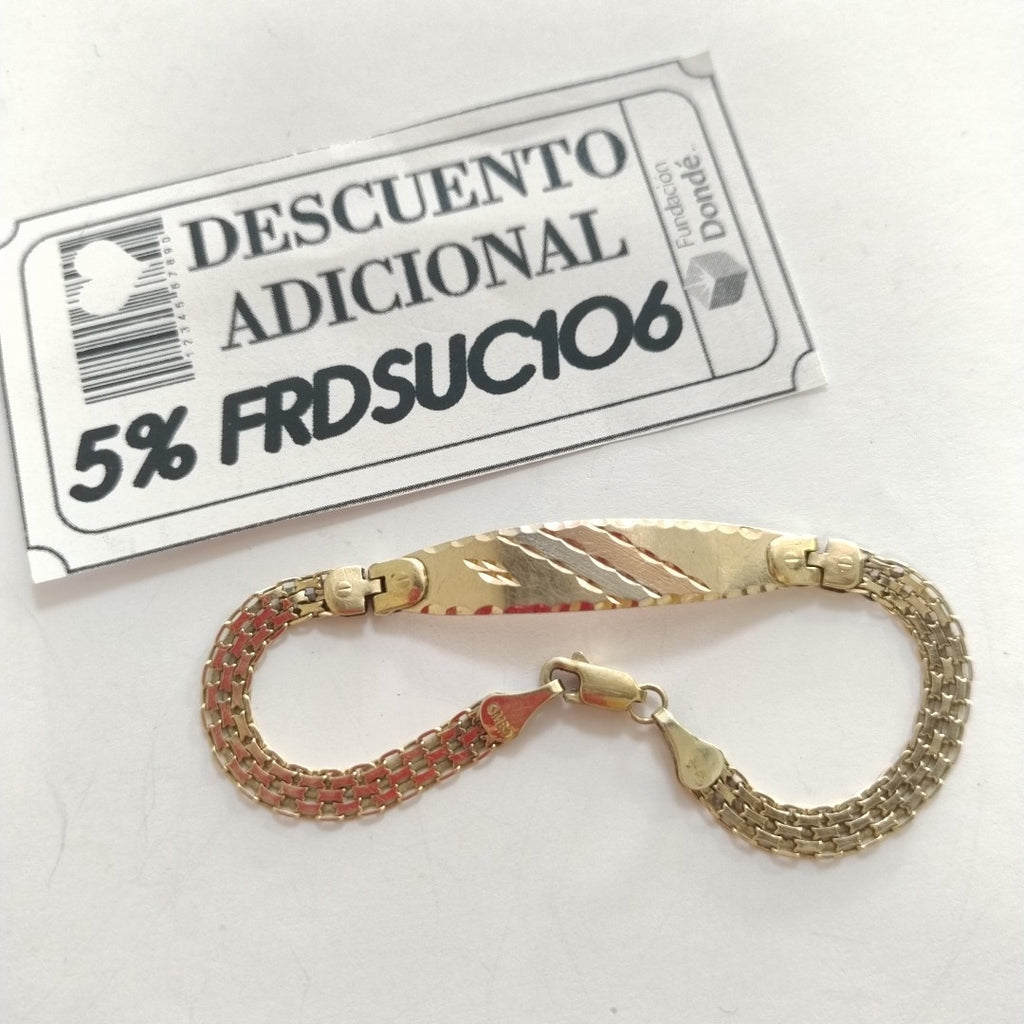 ESCLAVA ORO 10 K 5.5 GRMS (SEMINUEVO)