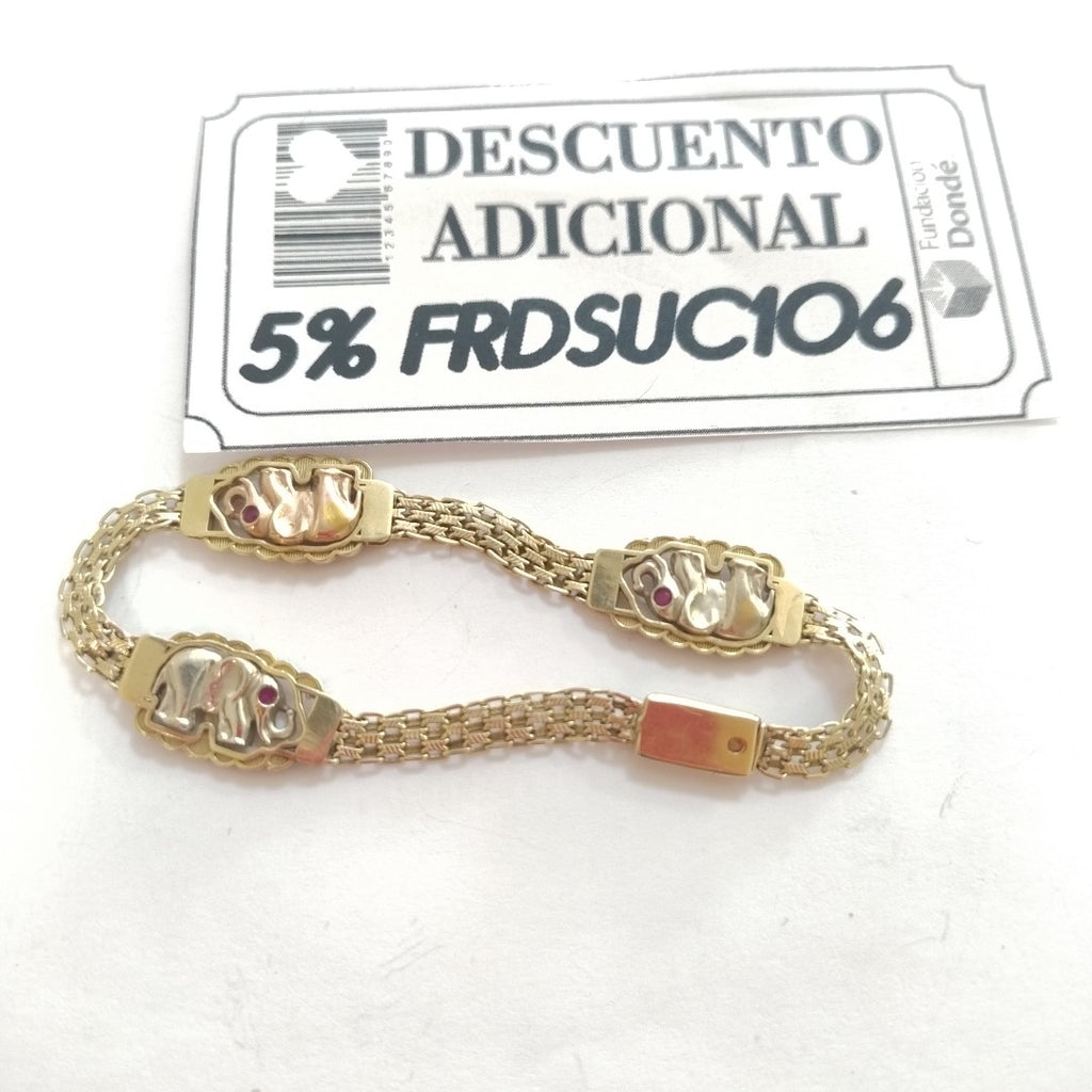 PULSERA ORO 14 K 7,80 GRMS (SEMINUEVO)