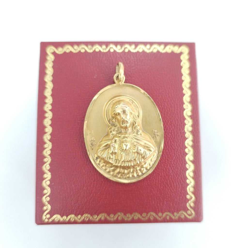 MEDALLA RELIGIOSA ORO 8 K 4,50 GRMS (SEMINUEVO)