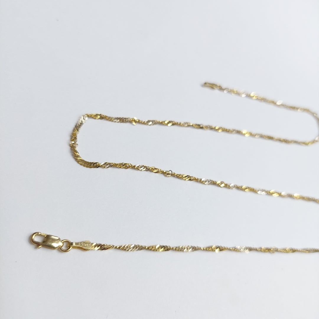 CADENA ORO 14 K 2,70 GRMS (SEMINUEVO)