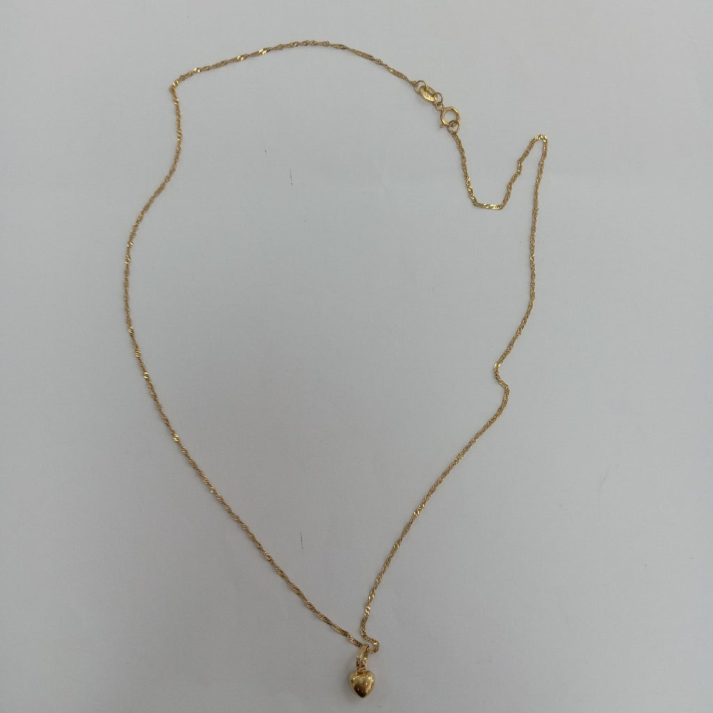 CADENA, DIJE ORO 10 K 1.5 GRMS (SEMINUEVO)