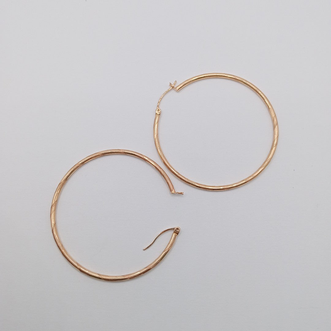 ARRACADAS PAR ORO 14 K 5,40 GRMS (SEMINUEVO)