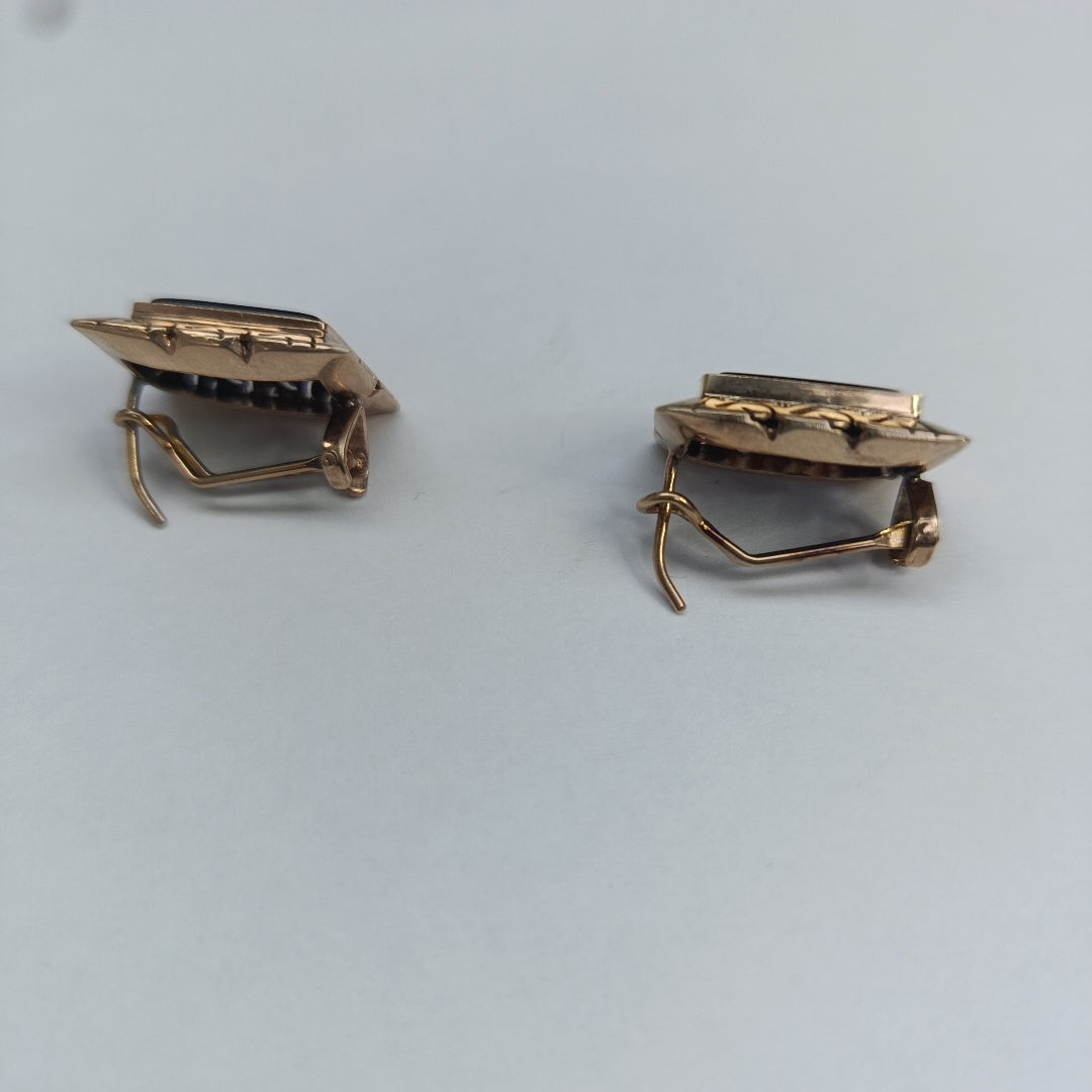 ARETES PAR ORO 8 K 7.8 GRMS (SEMINUEVO)