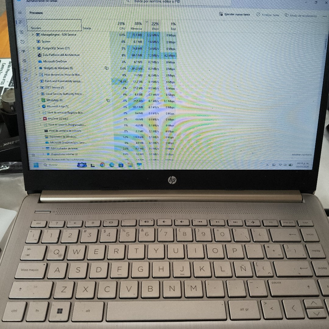 LAPTOP HP 14-DQ2502LA (2022) 256 GB SSD 8 GB RAM (SEMINUEVO)
