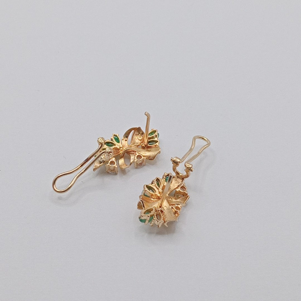 ARETES PAR ORO 14 K 4,50 GRMS (SEMINUEVO)
