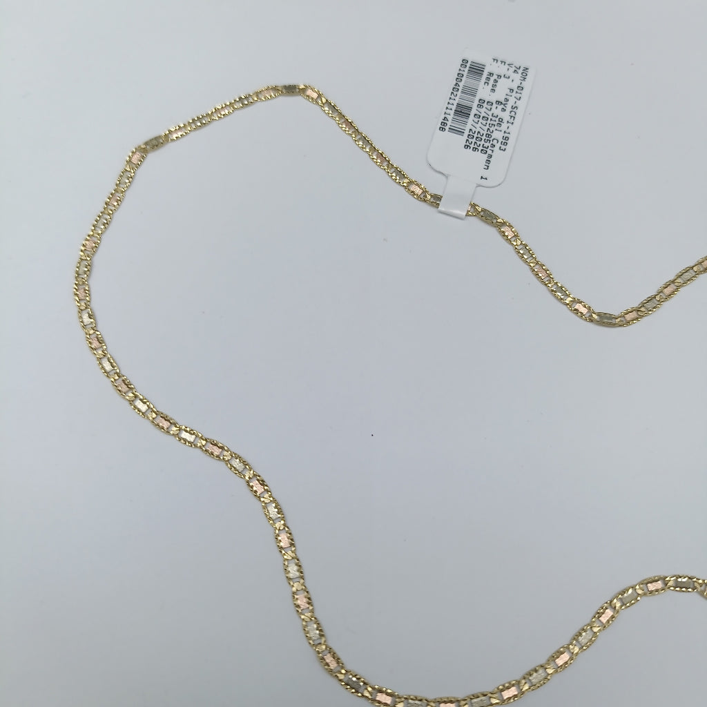 CADENA ORO COMBINADO 10 K 4.7 GRMS (SEMINUEVO)