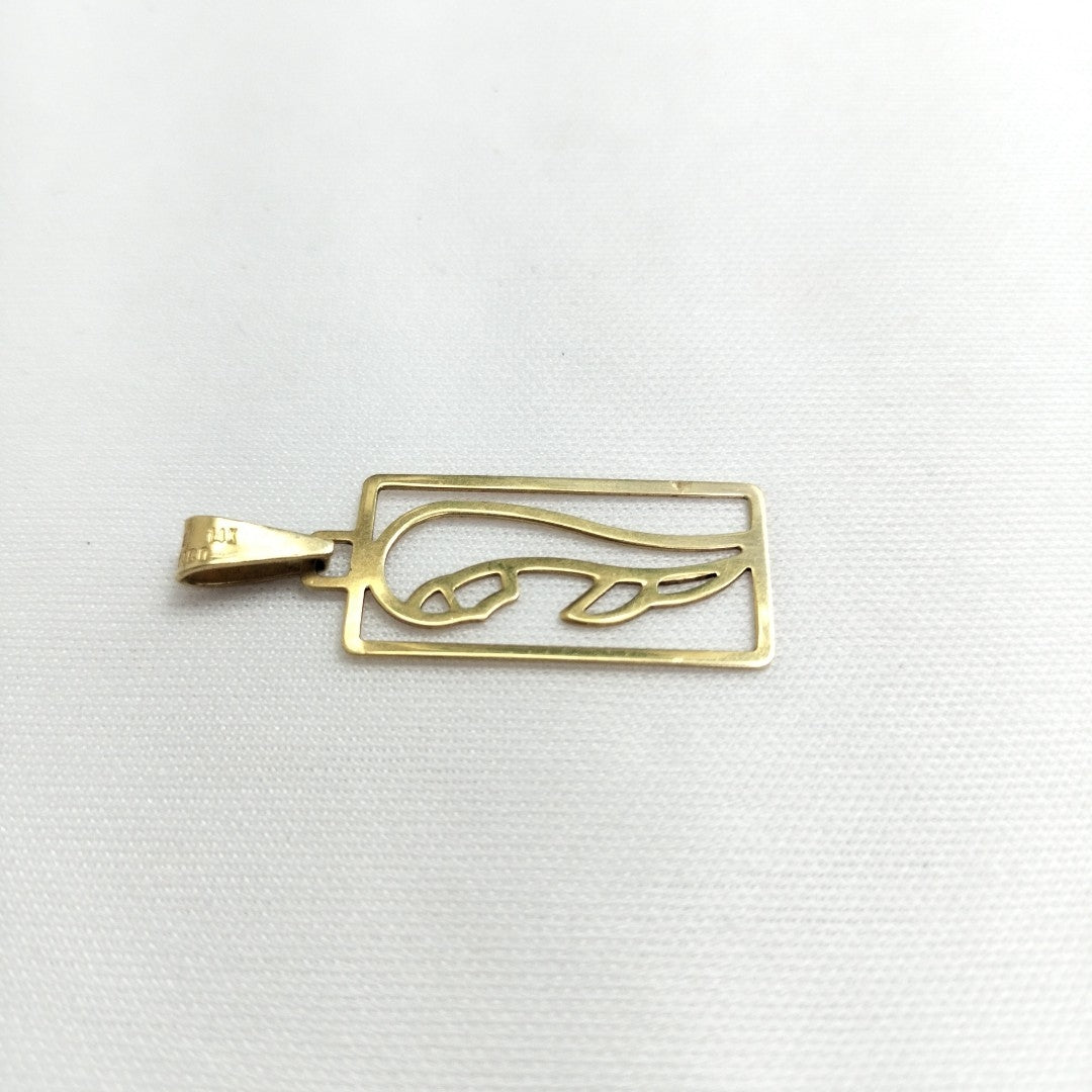 MEDALLA RELIGIOSA ORO 14 K 1.2 GRMS (SEMINUEVO)