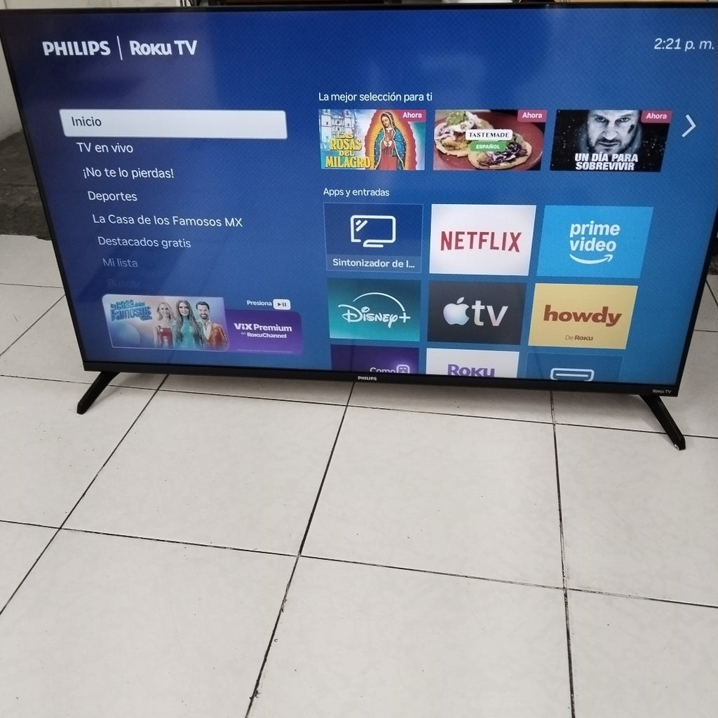 PANTALLA PHILIPS 43PFL6654/F8 (2024) 43" LED FHD (SEMINUEVO)