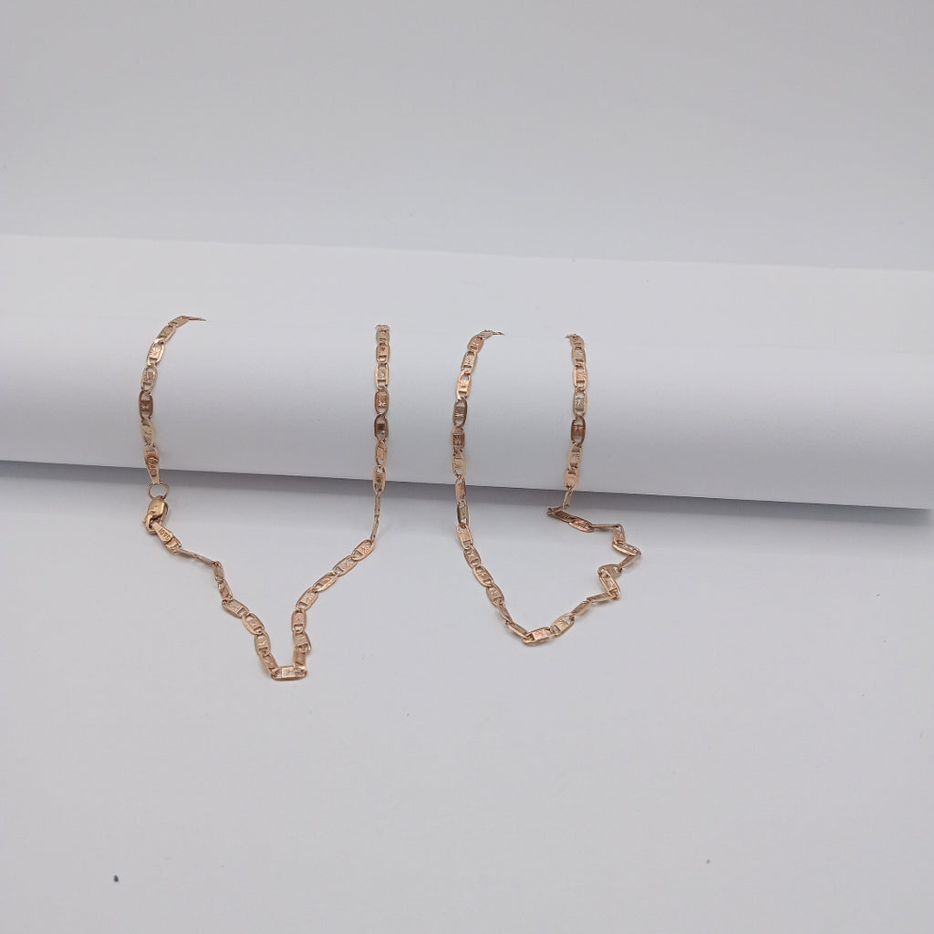 CADENA ORO COMBINADO 10 K 6.4 GRMS (SEMINUEVO)