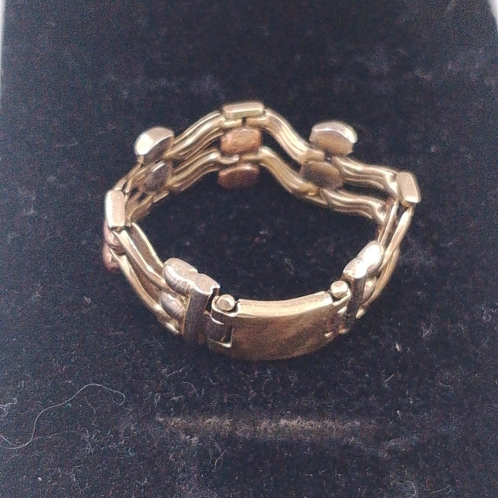 ANILLITO ORO COMBINADO 14 K 4,30 GRMS (SEMINUEVO)