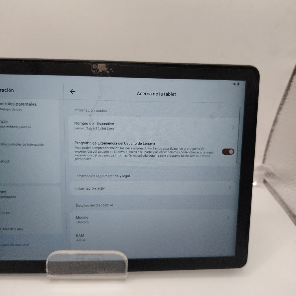 TABLETA LENOVO IDEATAB M10 TB-X306X (2023) 64 GB 4 GB RAM (SEMINUEVO)