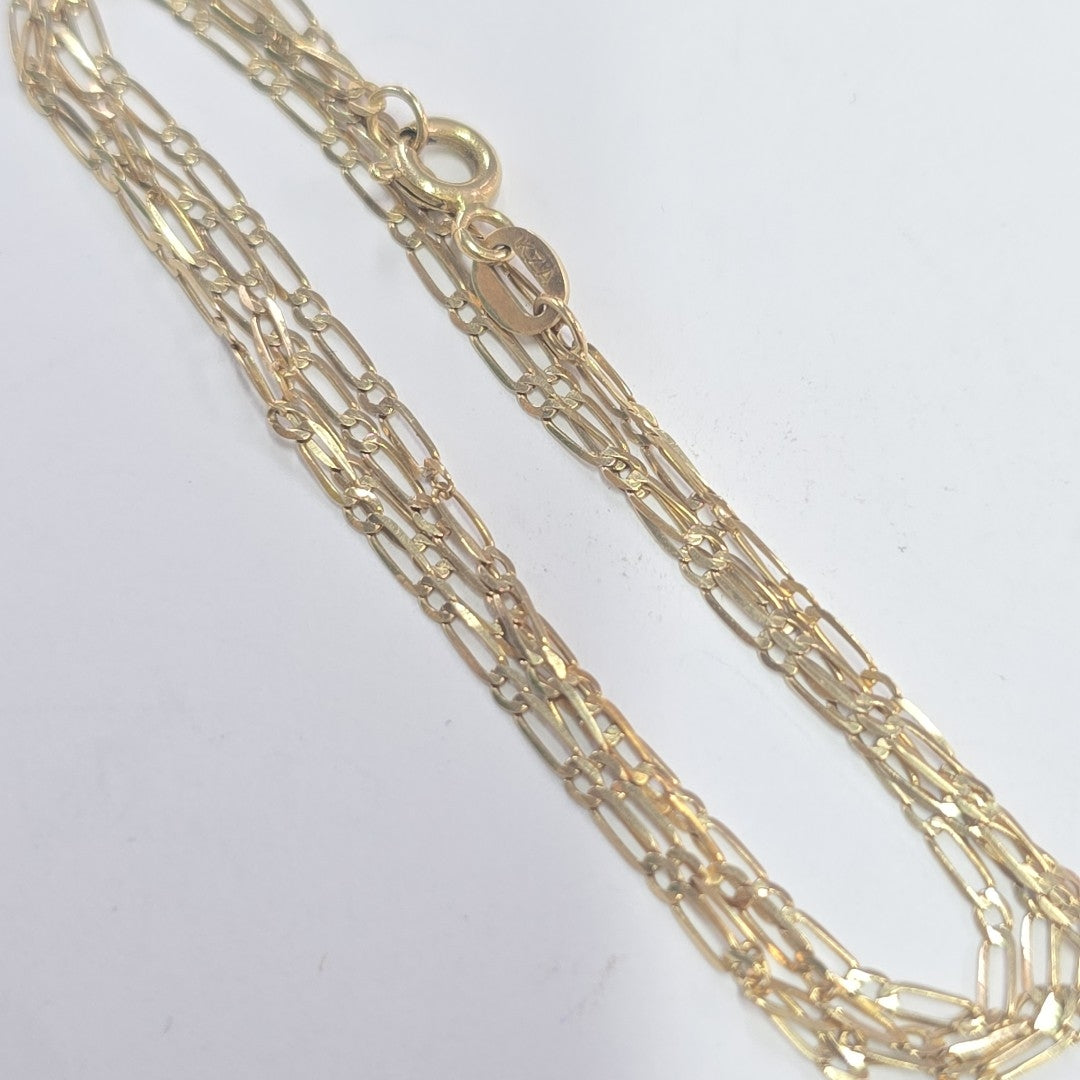 CADENA ORO 14 K 1.8 GRMS (SEMINUEVO)