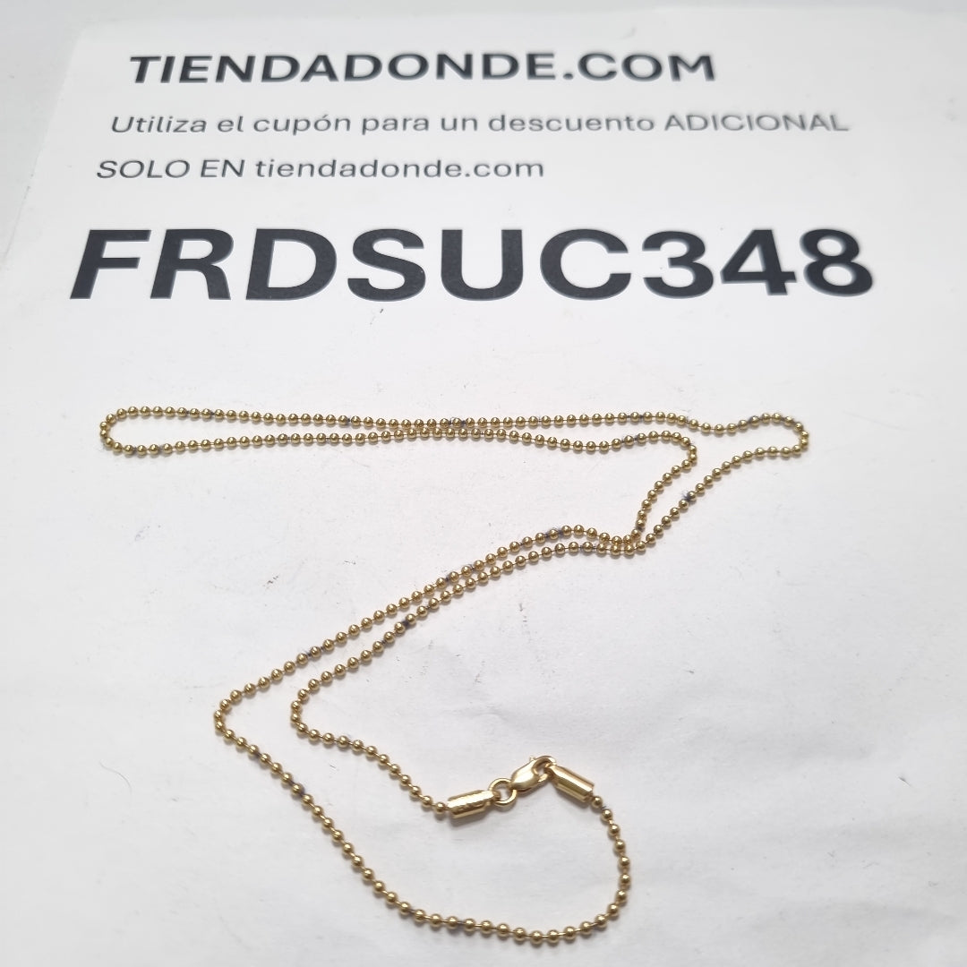 CADENA ORO 18 K 5.2 GRMS (SEMINUEVO)