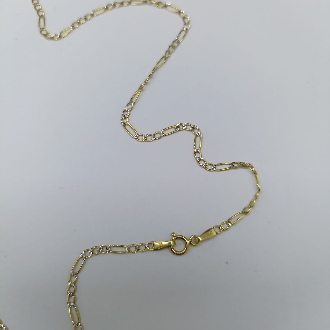 CADENA, DIJE ORO 10 K 3.5 GRMS (SEMINUEVO)