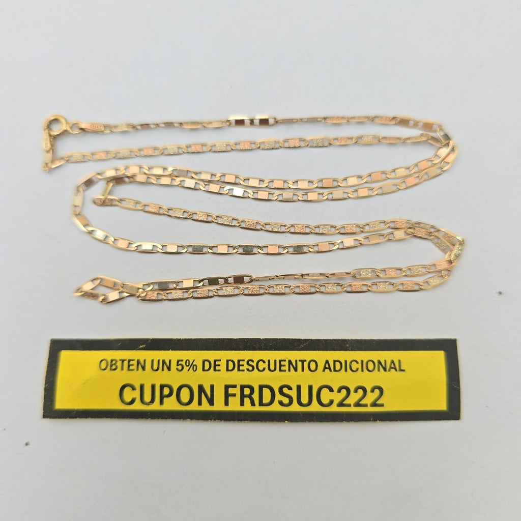 CADENA ORO 14 K 3.8 GRMS (SEMINUEVO)