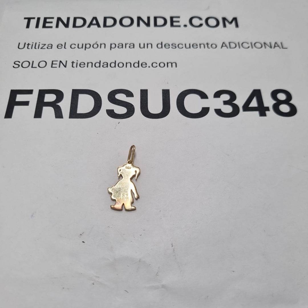 DIJE ORO 14 K 1.9 GRMS (SEMINUEVO)