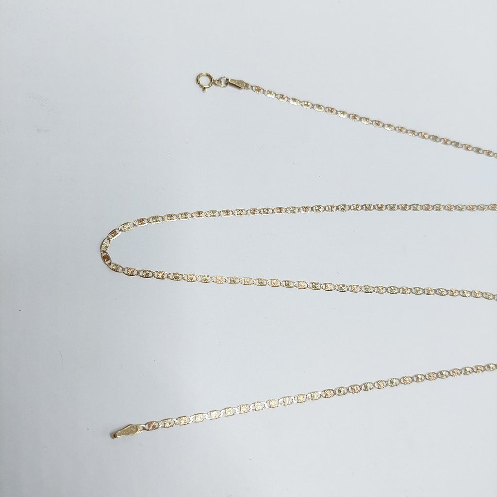 CADENA ORO, ORO COMBINADO 10 K 2.8 GRMS (SEMINUEVO)