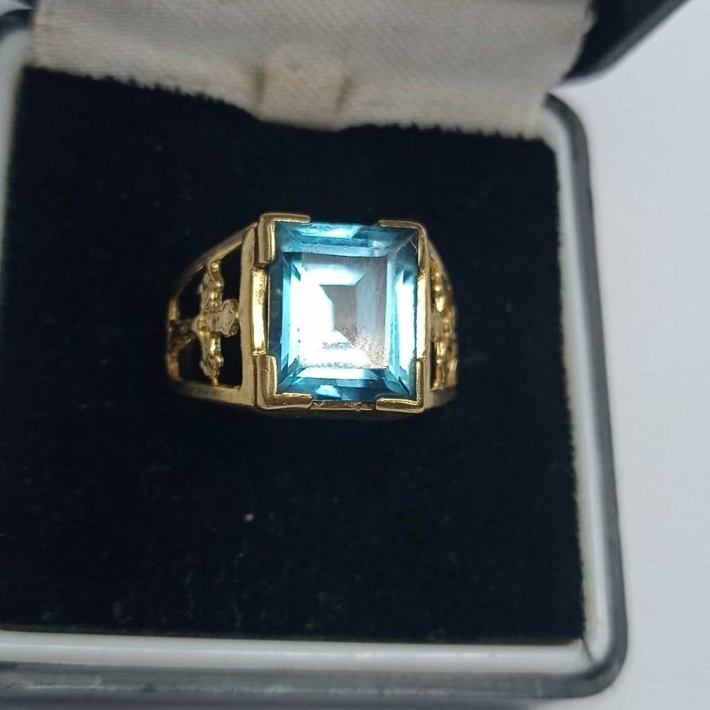 ANILLO ORO 14 K 5.5 GRMS (SEMINUEVO)