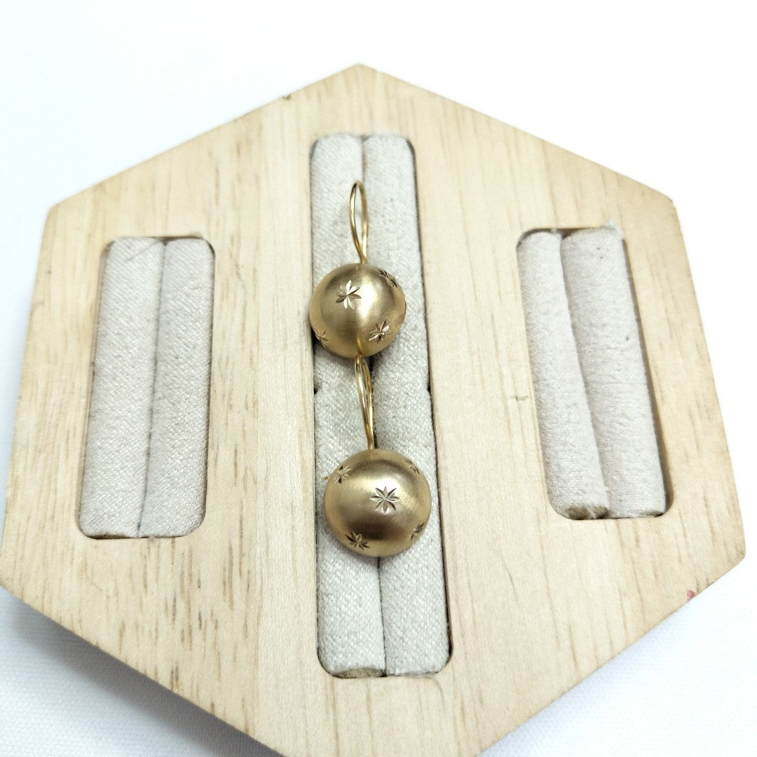ARETES PAR ORO 10 K 2,60 GRMS (SEMINUEVO)