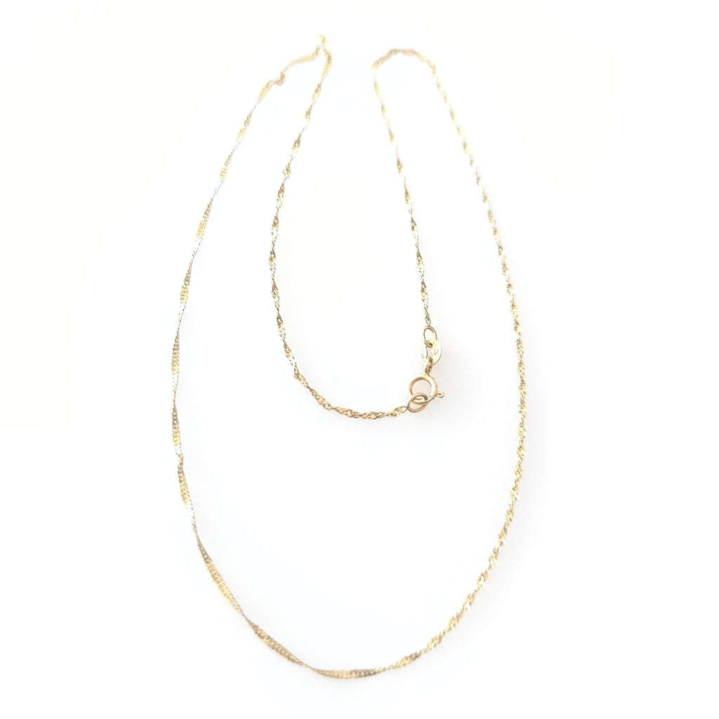 CADENA ORO 10 K 0.8 GRMS (SEMINUEVO)