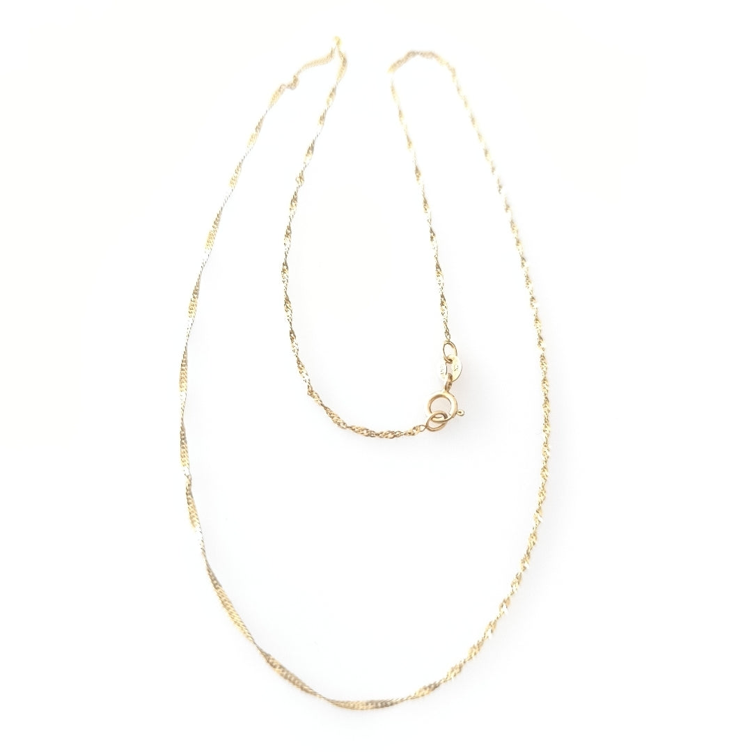 CADENA ORO 10 K 0.8 GRMS (SEMINUEVO)