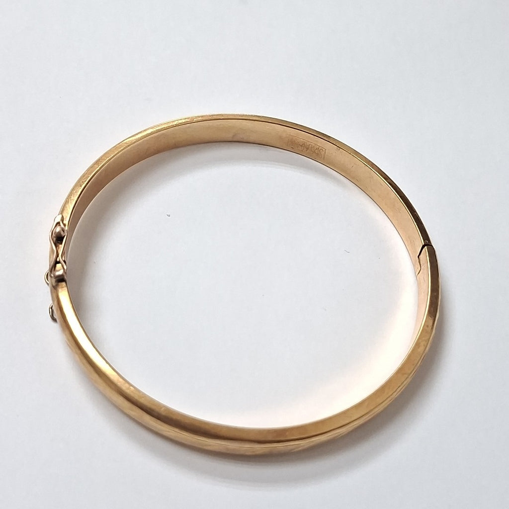 PULSERA RIGIDA ORO 18 K 13.3 GRMS (SEMINUEVO)