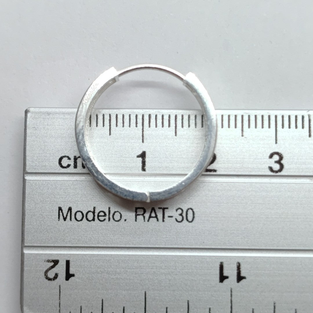 ARETES ARRACADAS GRECAS PLATA .925 4.13 GR (NUEVO)
