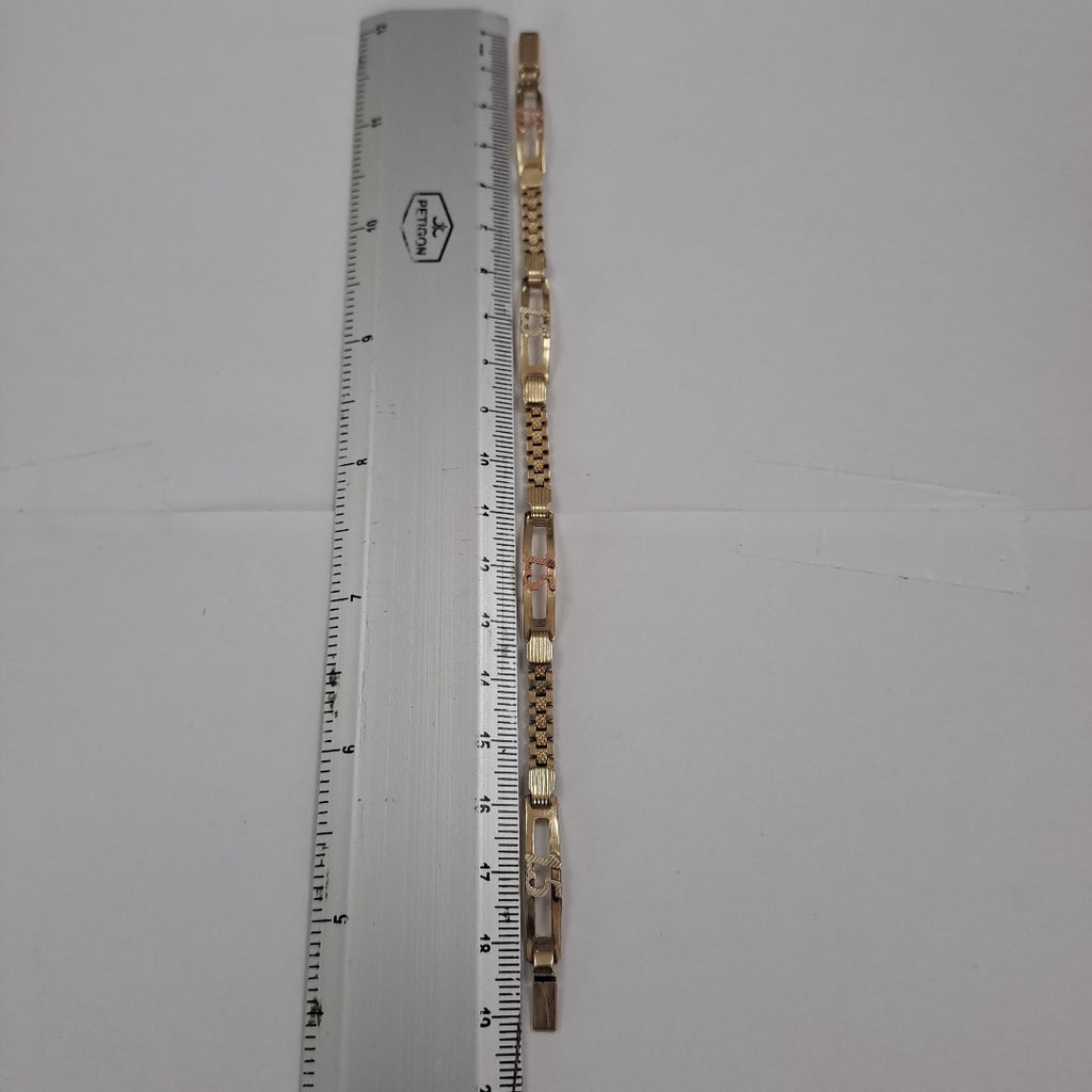 PULSERA ORO 10 K 4.9 GRMS (SEMINUEVO)