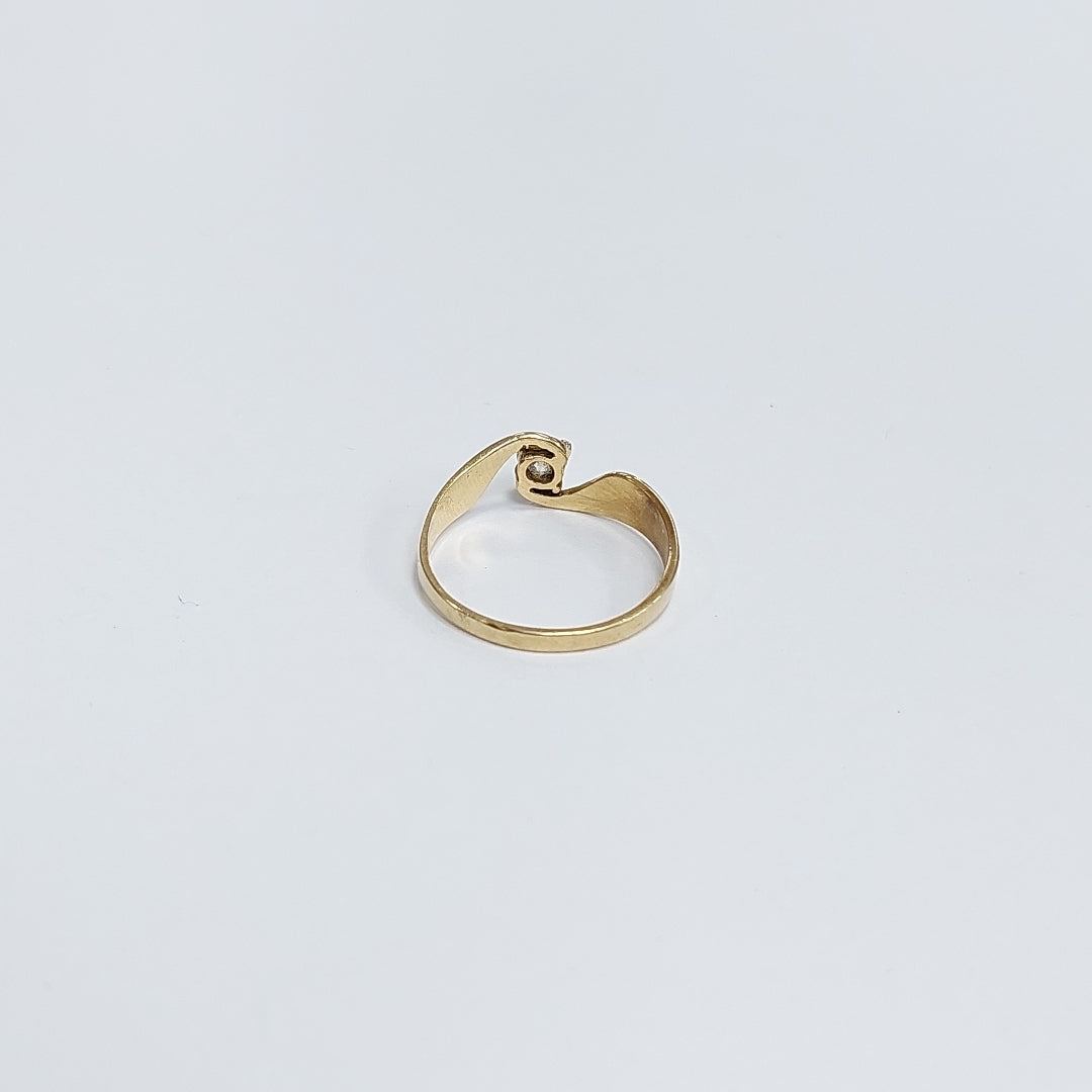 SOLITARIO ORO 14 K 1,70 GRMS (SEMINUEVO)
