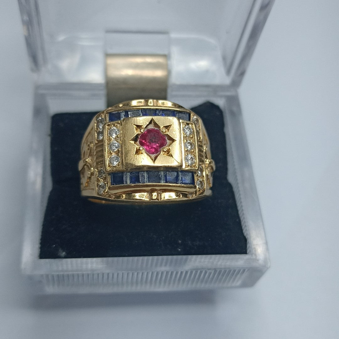 ANILLO ORO 14 K 11.4 GRMS (SEMINUEVO)