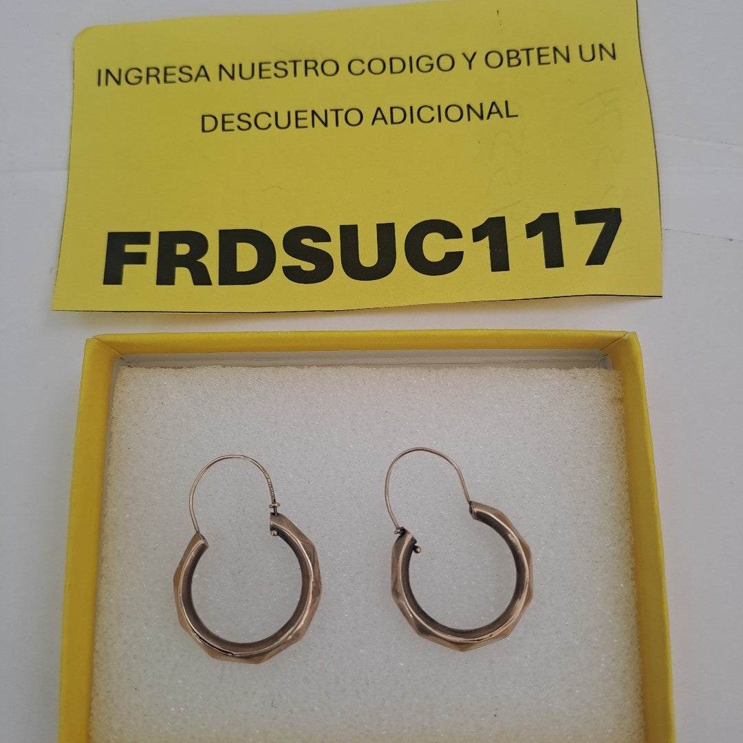 ARRACADAS PAR ORO 10 K 1.3 GRMS (SEMINUEVO)