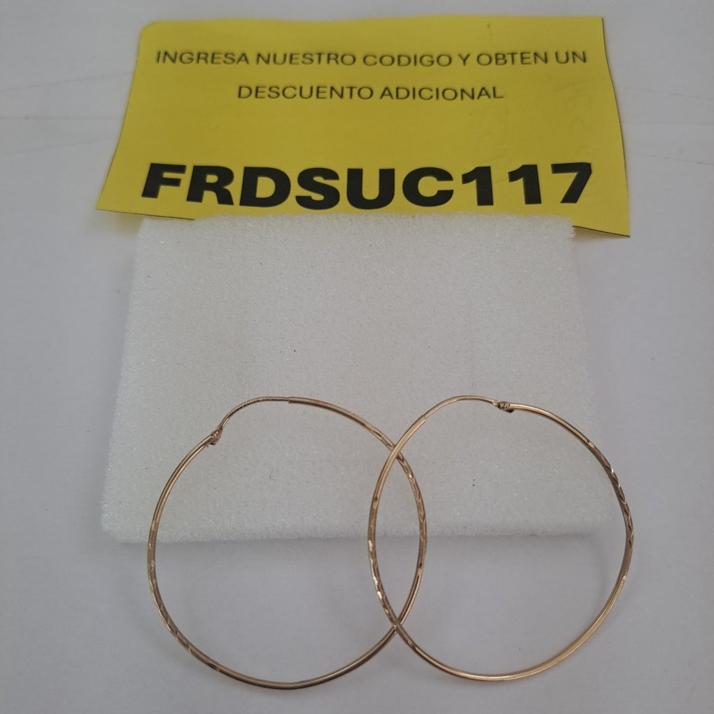 ARRACADAS PAR ORO 10 K 1.6 GRMS (SEMINUEVO)