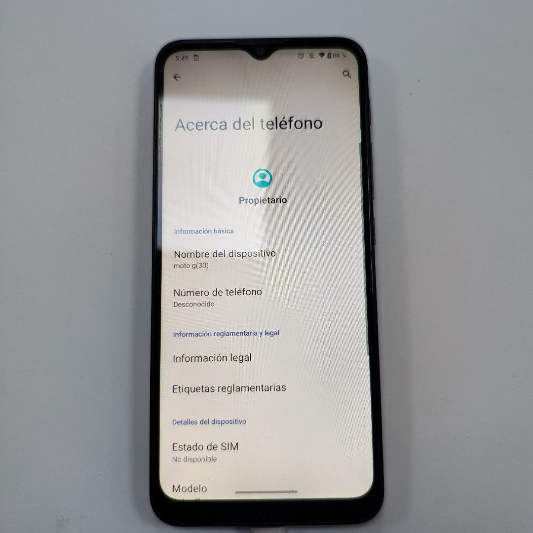 CELULAR OTRAS MARCAS OTROS MODELOS 128 GB 4 GB RAM (SEMINUEVO)