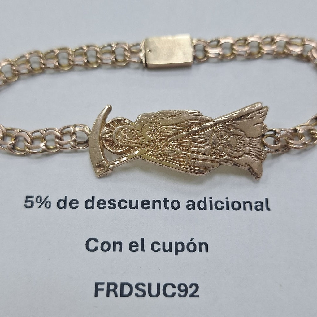 ESCLAVA ORO 10 K 10.8 GRMS (SEMINUEVO)
