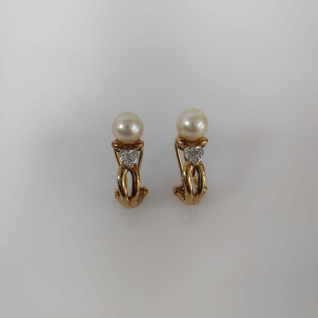ARETES PAR ORO 14 K 4.2 GRMS (SEMINUEVO)