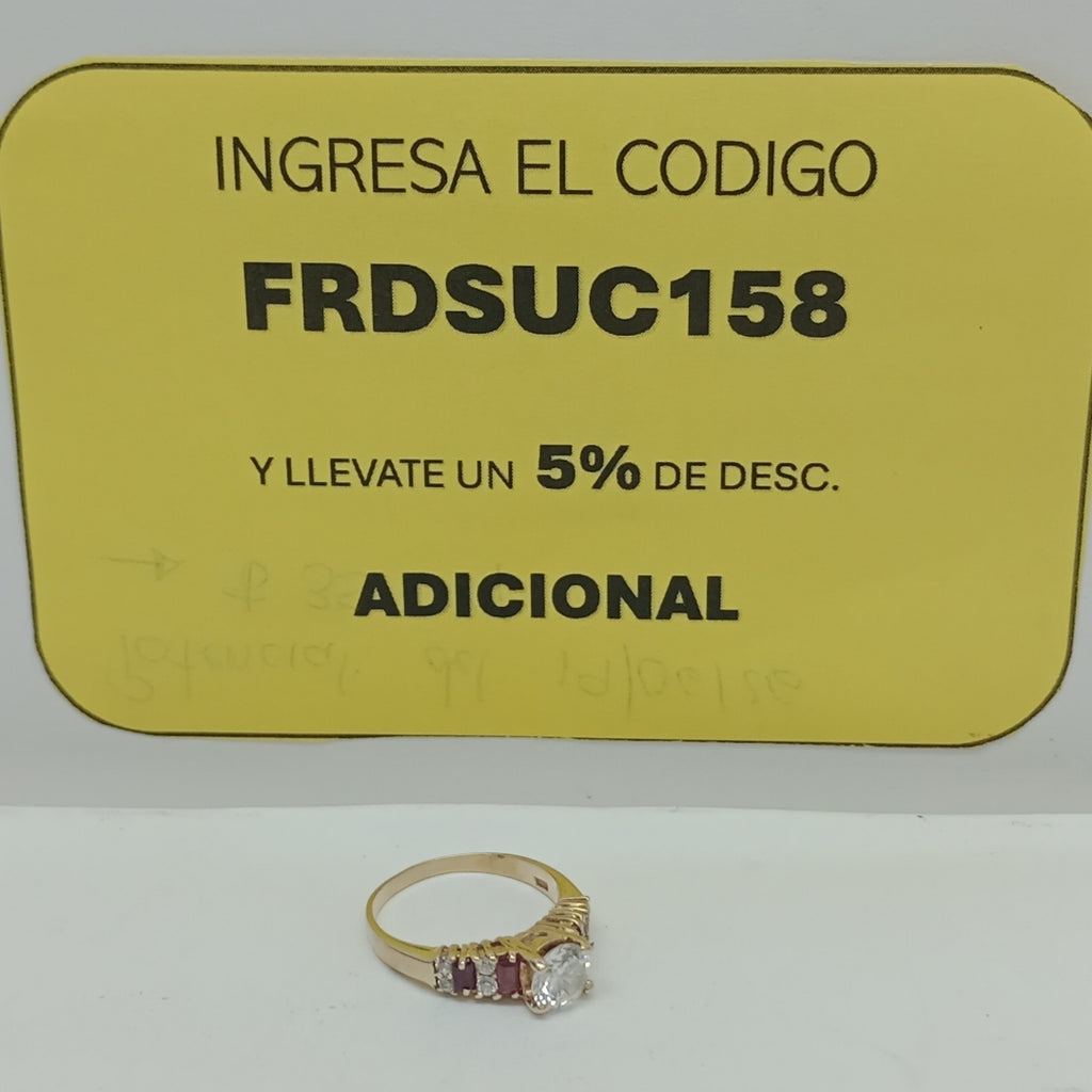 ANILLITO ORO 14 K 3 GRMS (SEMINUEVO)
