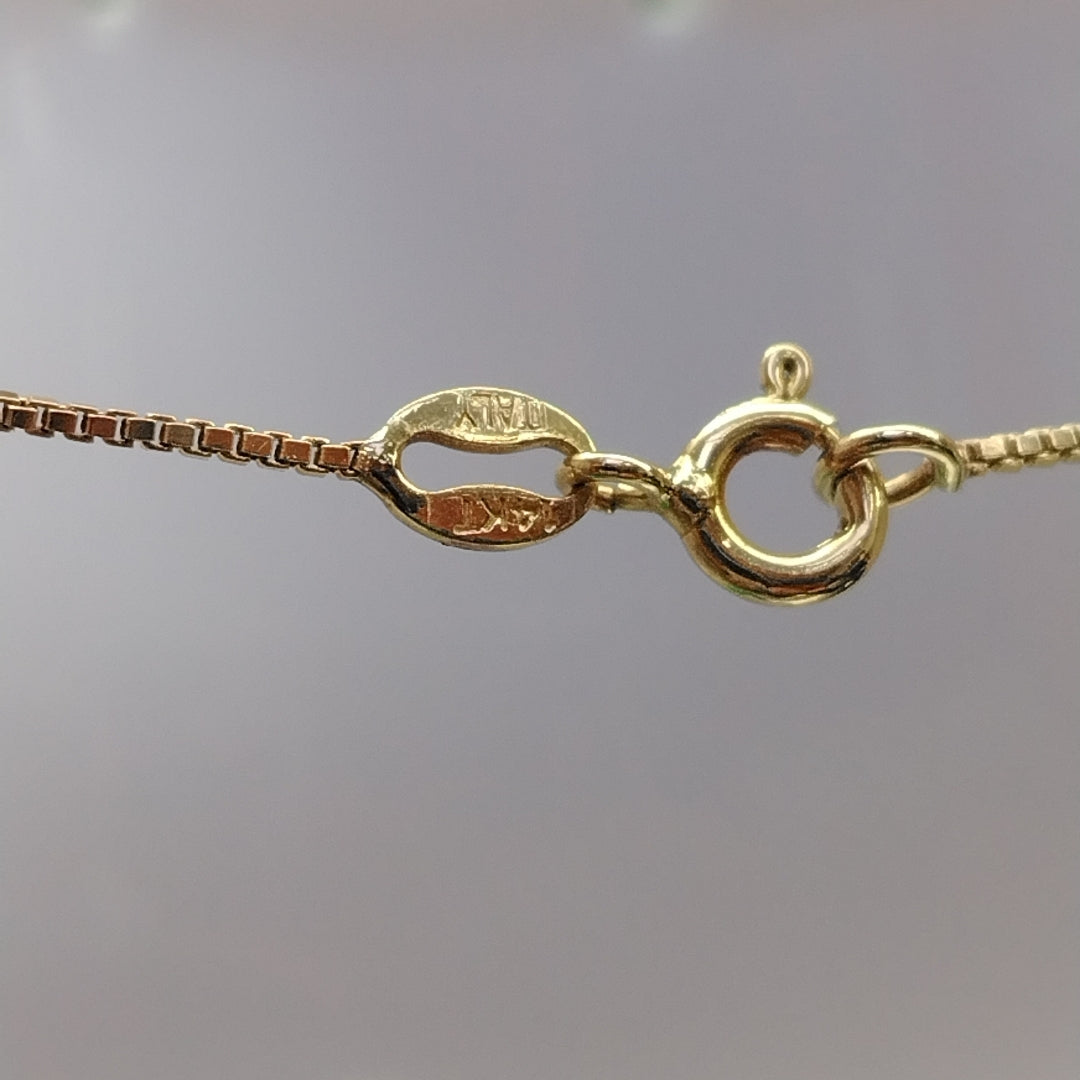 GARGANTILLA ORO 14 K 3.4 GRMS (SEMINUEVO)