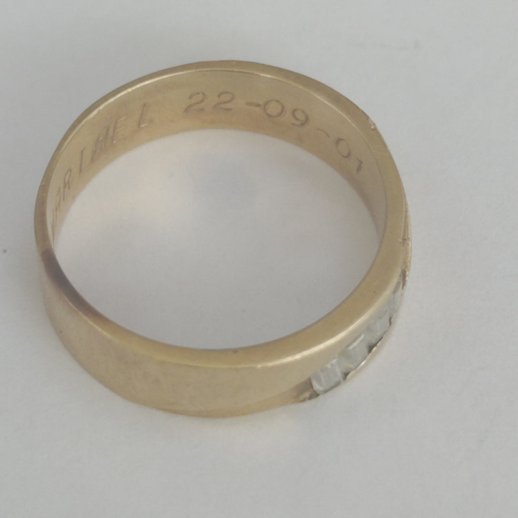 ANILLO ORO 14 K 5.5 GRMS (SEMINUEVO)