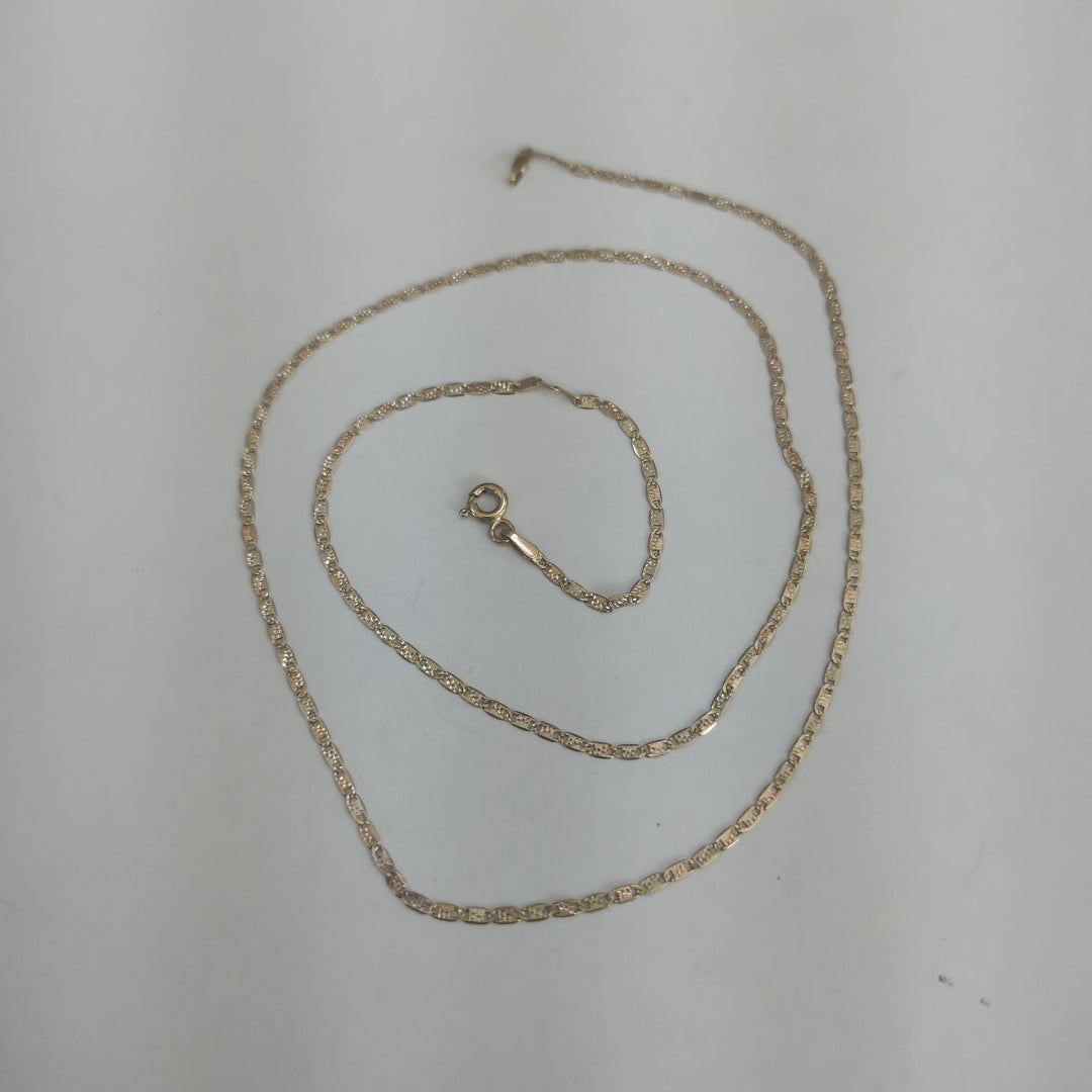 CADENA ORO 14 K 2.6 GRMS (SEMINUEVO)