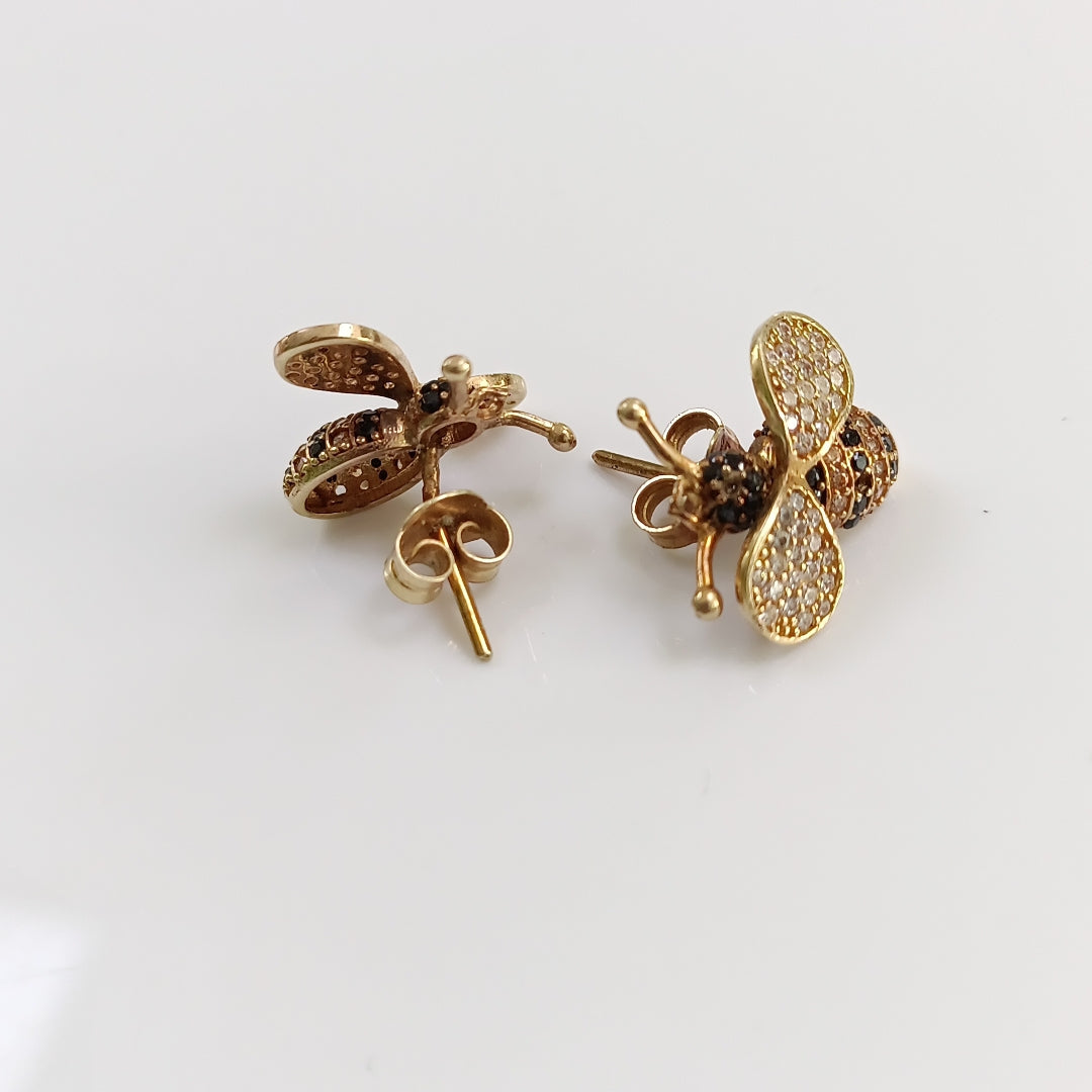 ARETES PAR ORO 14 K 3.2 GRMS (SEMINUEVO)