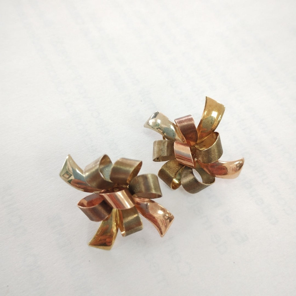 ARETES PAR ORO 10 K 5,20 GRMS (SEMINUEVO)