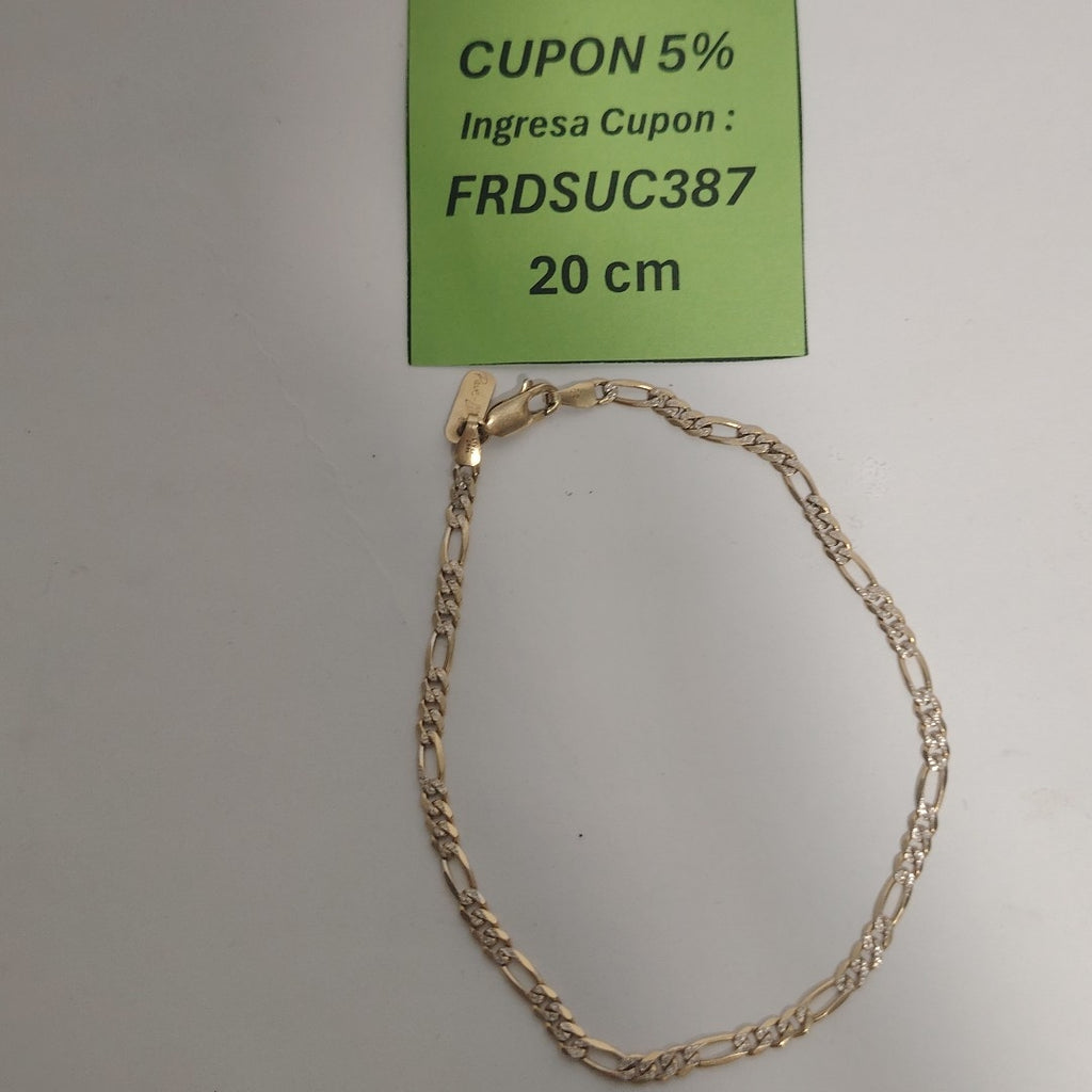 PULSERA ORO 14 K 3.7 GRMS (SEMINUEVO)