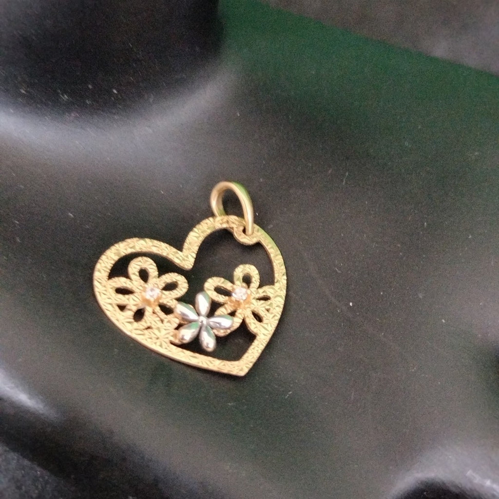 DIJE ORO COMBINADO 10 K 0,90 GRMS (SEMINUEVO)