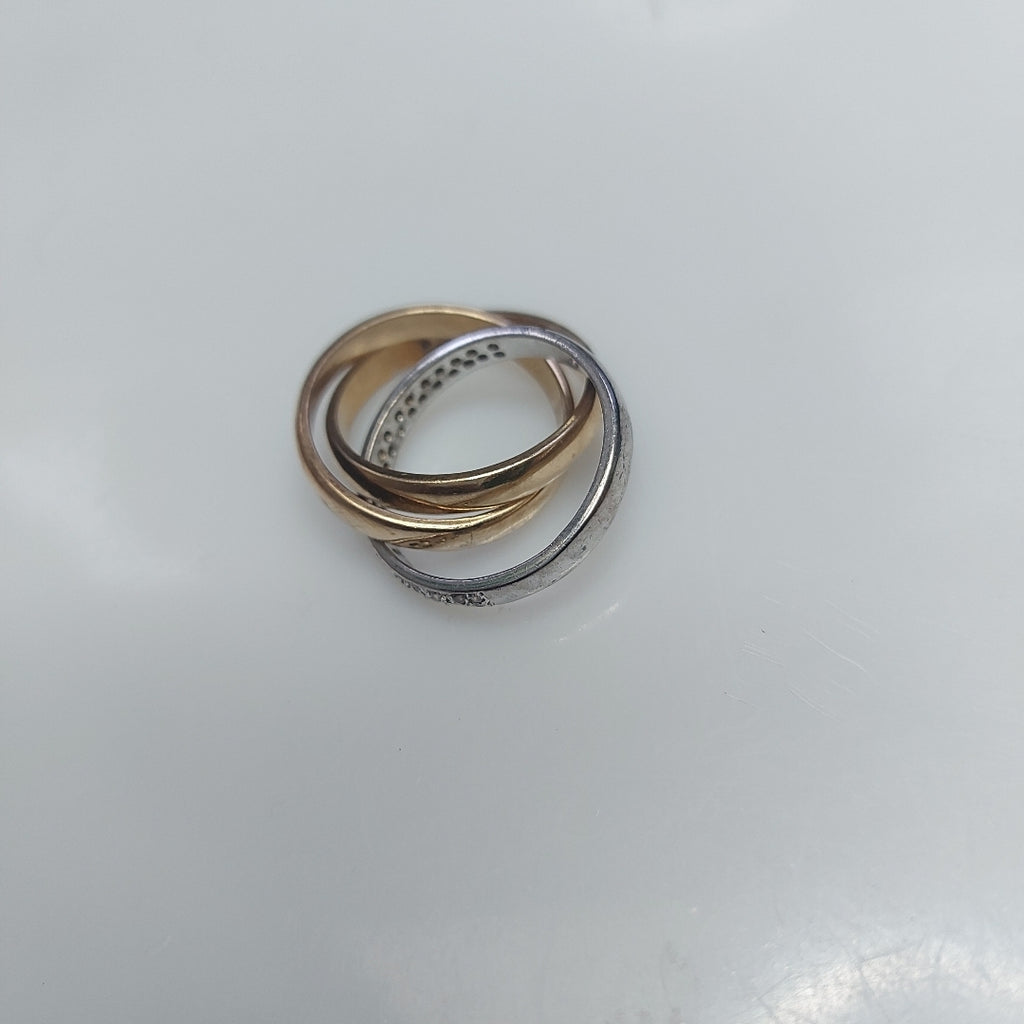 ANILLITO ORO COMBINADO 8 K 9.2 GRMS (SEMINUEVO)