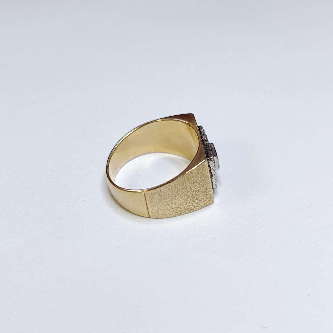 ANILLO ORO 14 K 13,10 GRMS (SEMINUEVO)