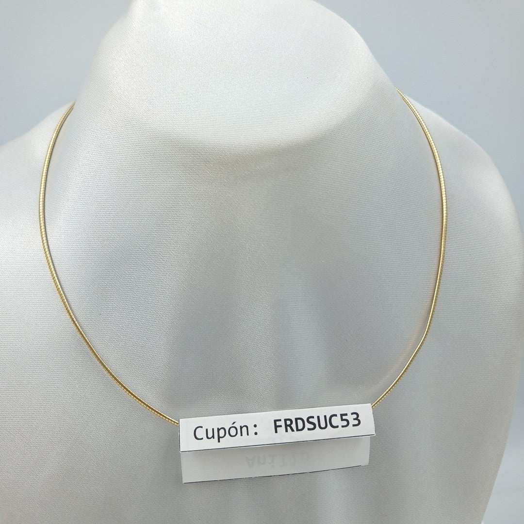 GARGANTILLA ORO 14 K 7 GRMS (SEMINUEVO)