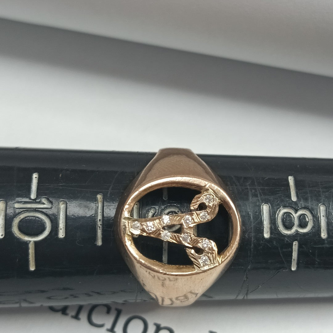 ANILLO ORO 8 K 3.2 GRMS (SEMINUEVO)